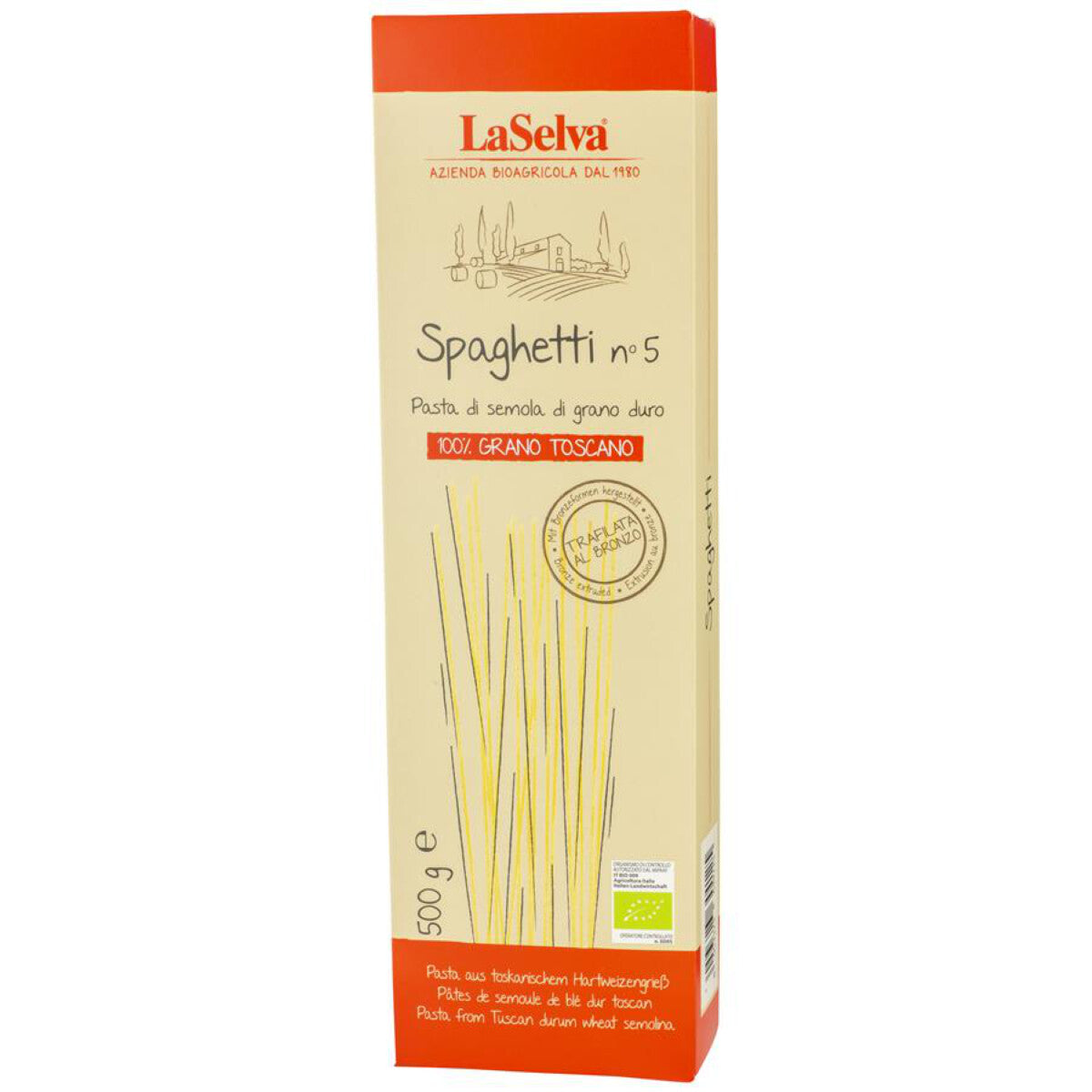 LA SELVA Spaghetti No.5 - 500 g