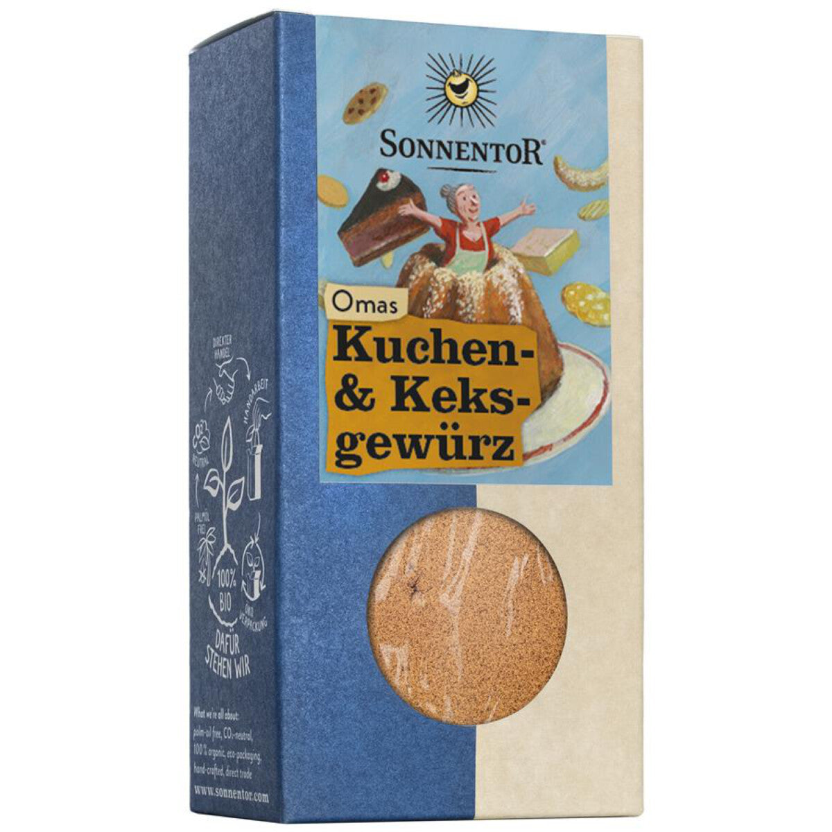 SONNENTOR Omas Kuchen- Und Keksgewürz - 50 g