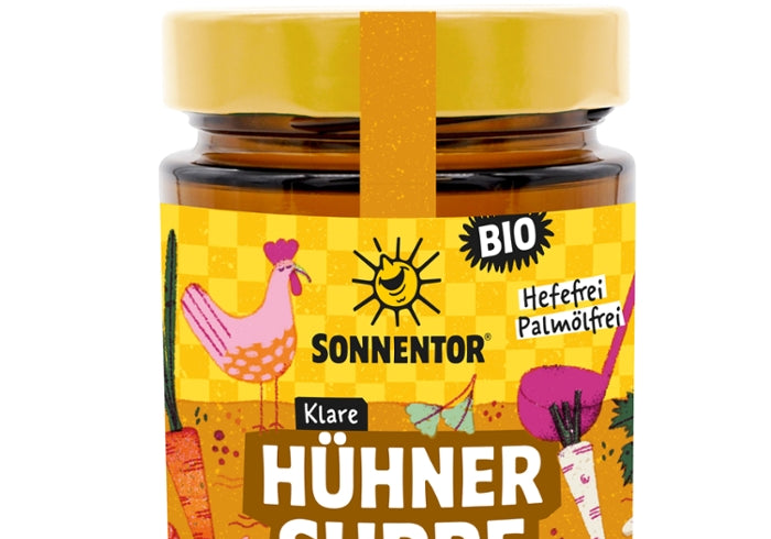 SONNENTOR-Klare Hühner Suppe-Hefefrei 