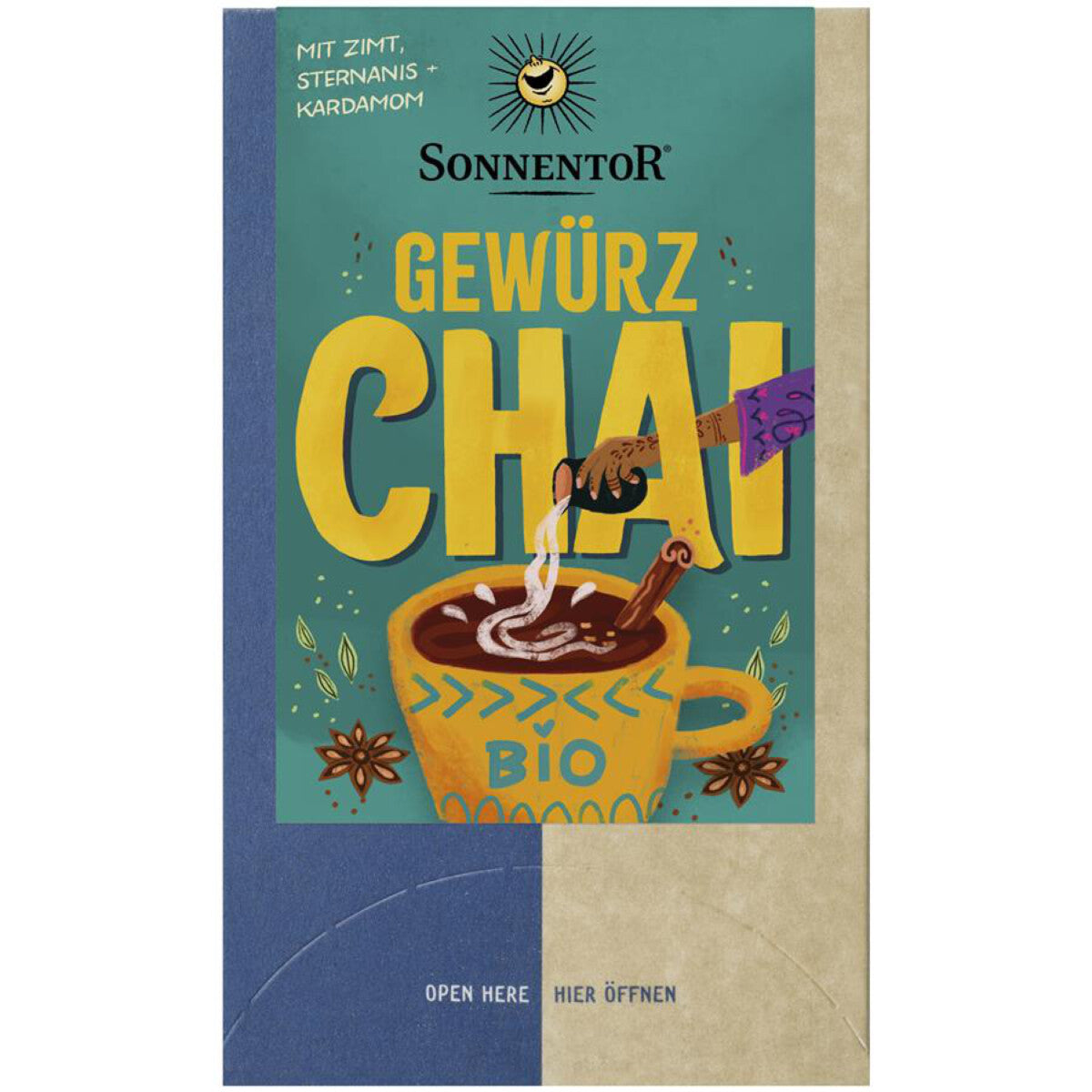 SONNENTOR
Gewürz Chai Tee - 18 Btl