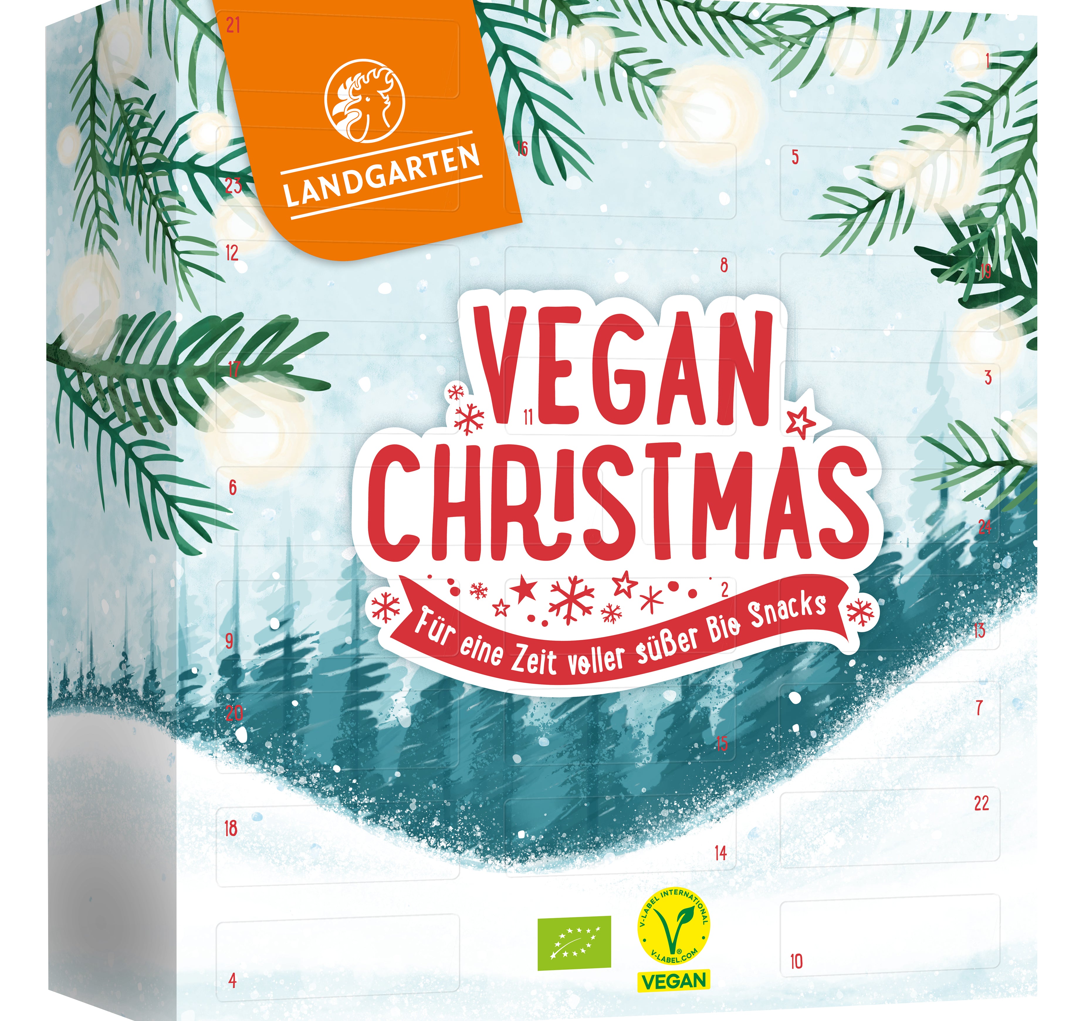 LANDGARTEN Adventskalender vegan - 380 g 