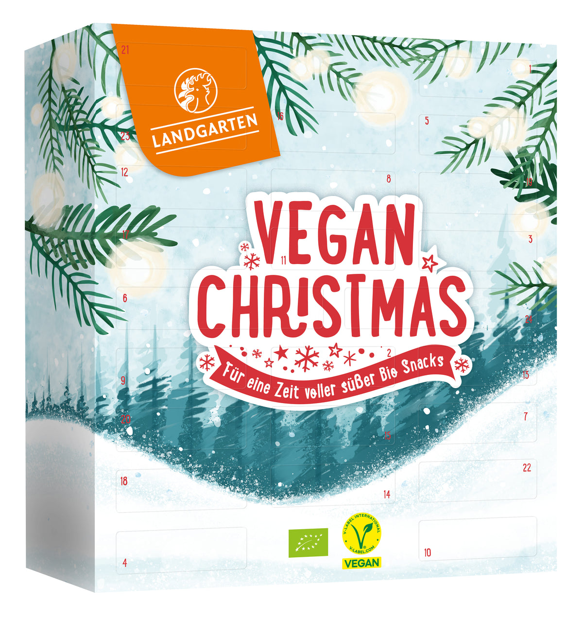 LANDGARTEN Adventskalender vegan - 380 g 