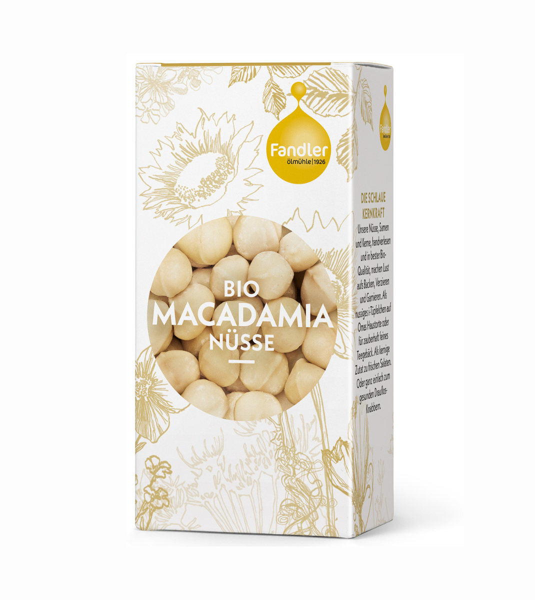 FANDLER Macadamianüsse - 160 g 