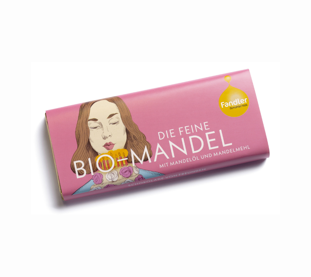 FANDLER Mandelschokolade - 70 g 