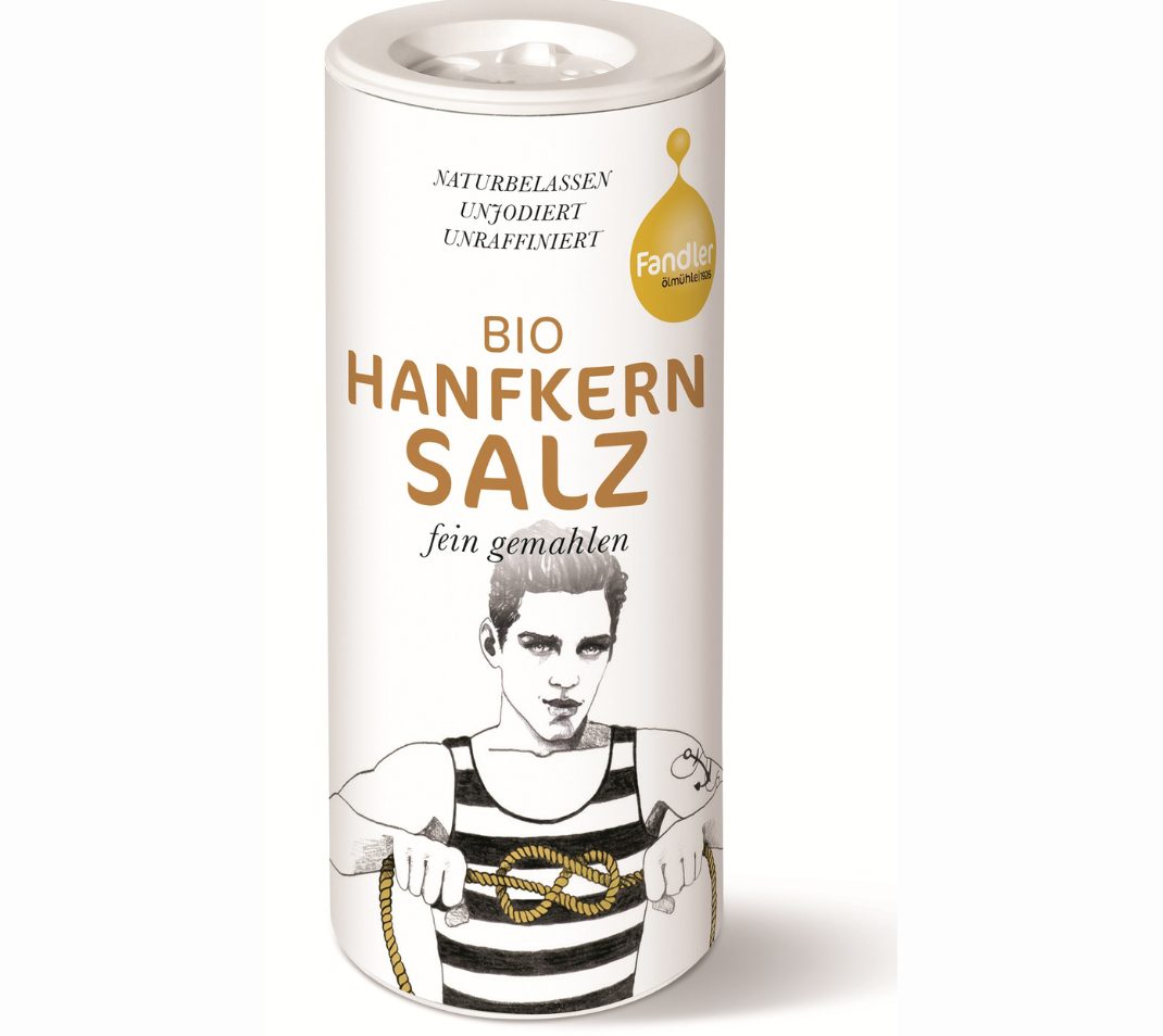 FANDLER Hanfkernsalz - 150 g 