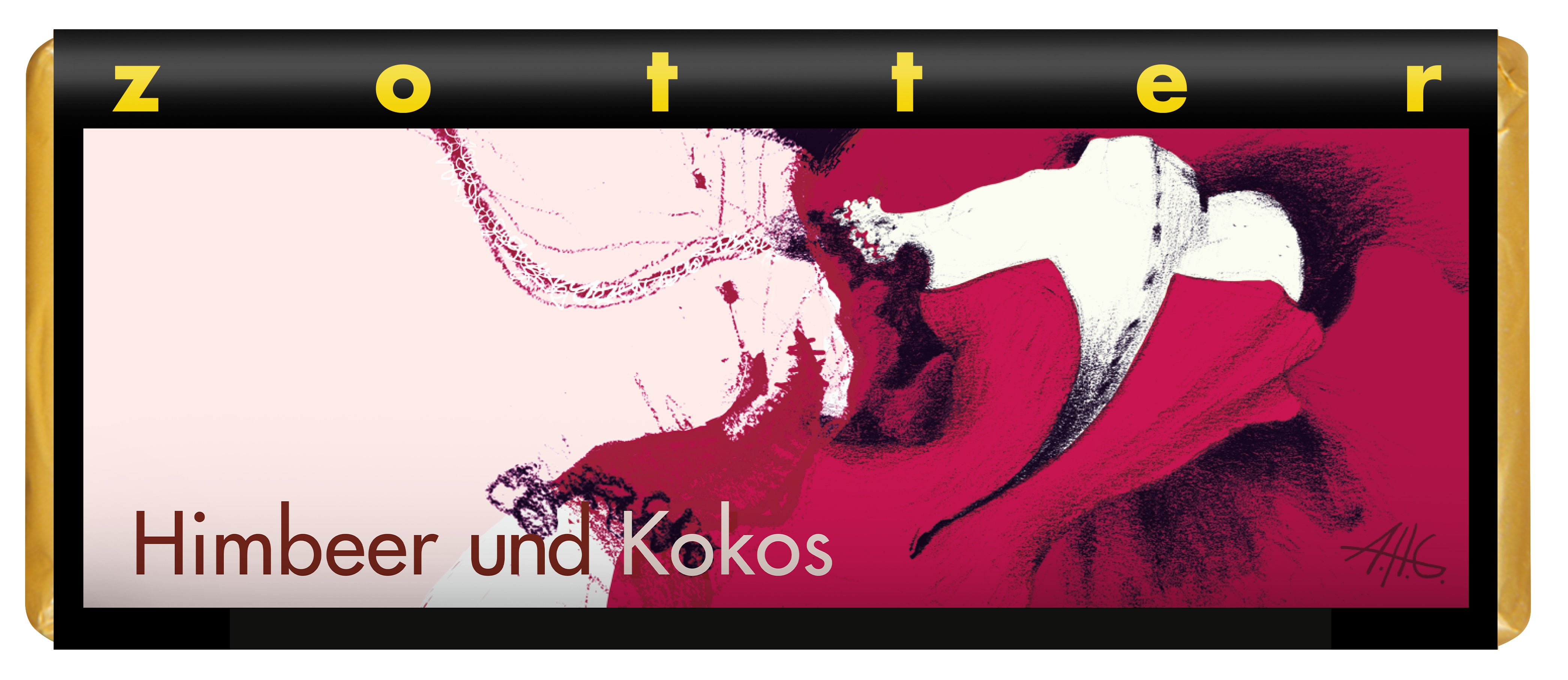 ZOTTER Himbeer Kokos - 70 g