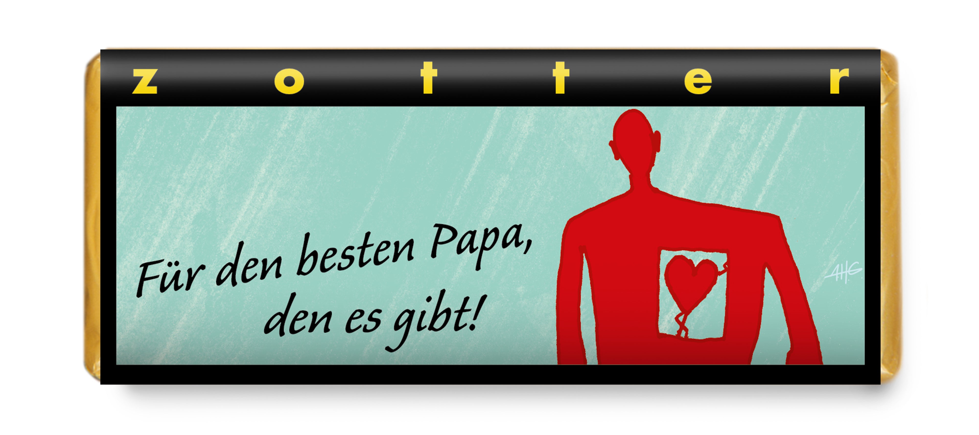ZOTTER Für den besten Papa, den es gibt - 70 g