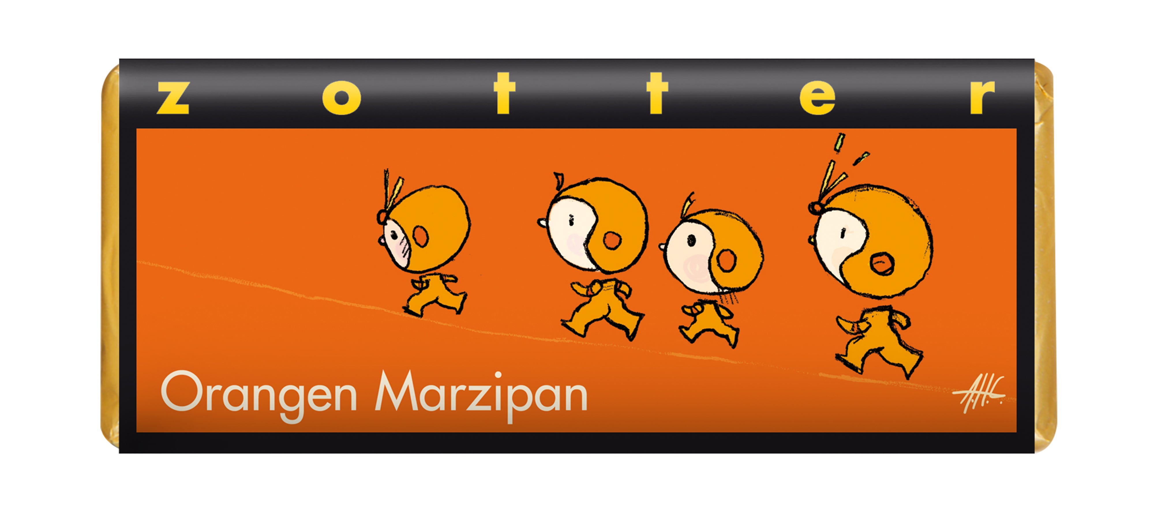 ZOTTER Orangen Marzipan - 70 g