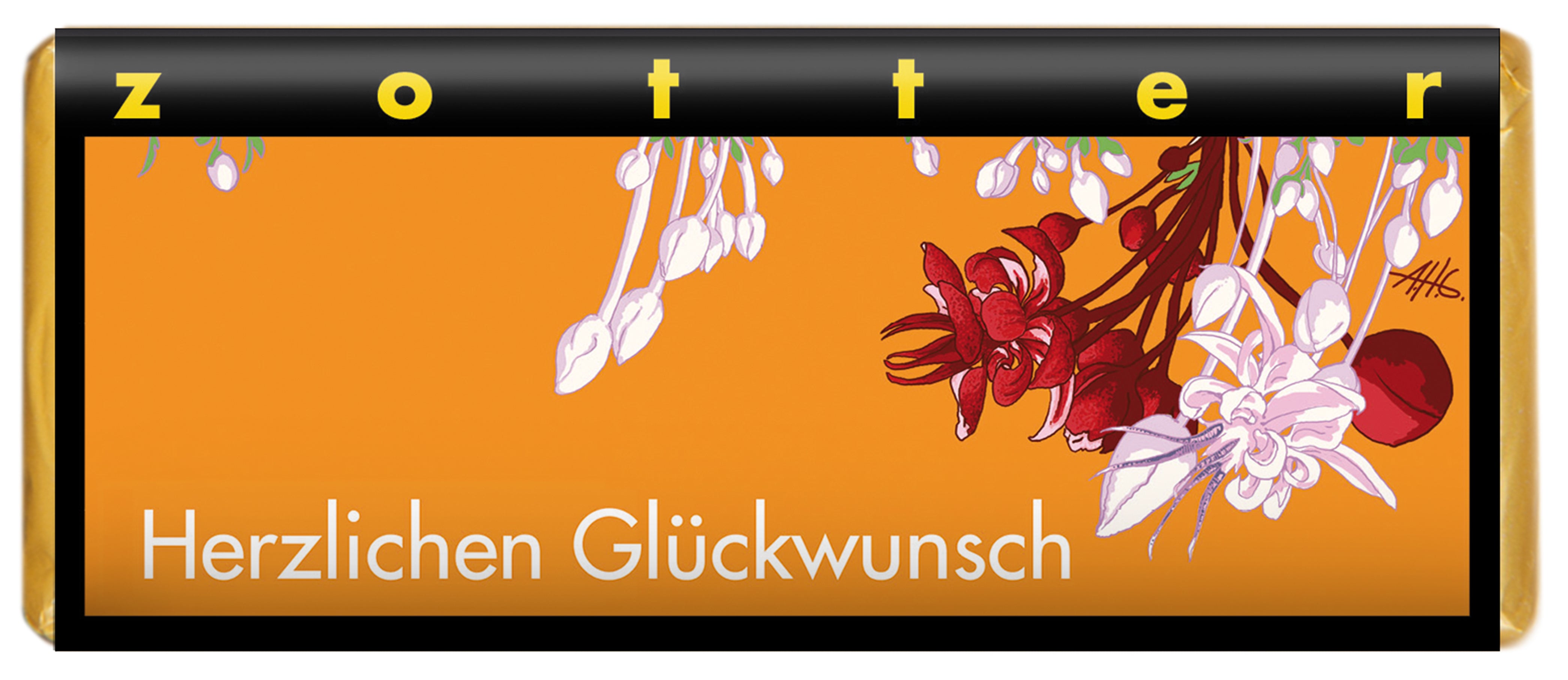 ZOTTER Herzlichen Glückwunsch - 70 g