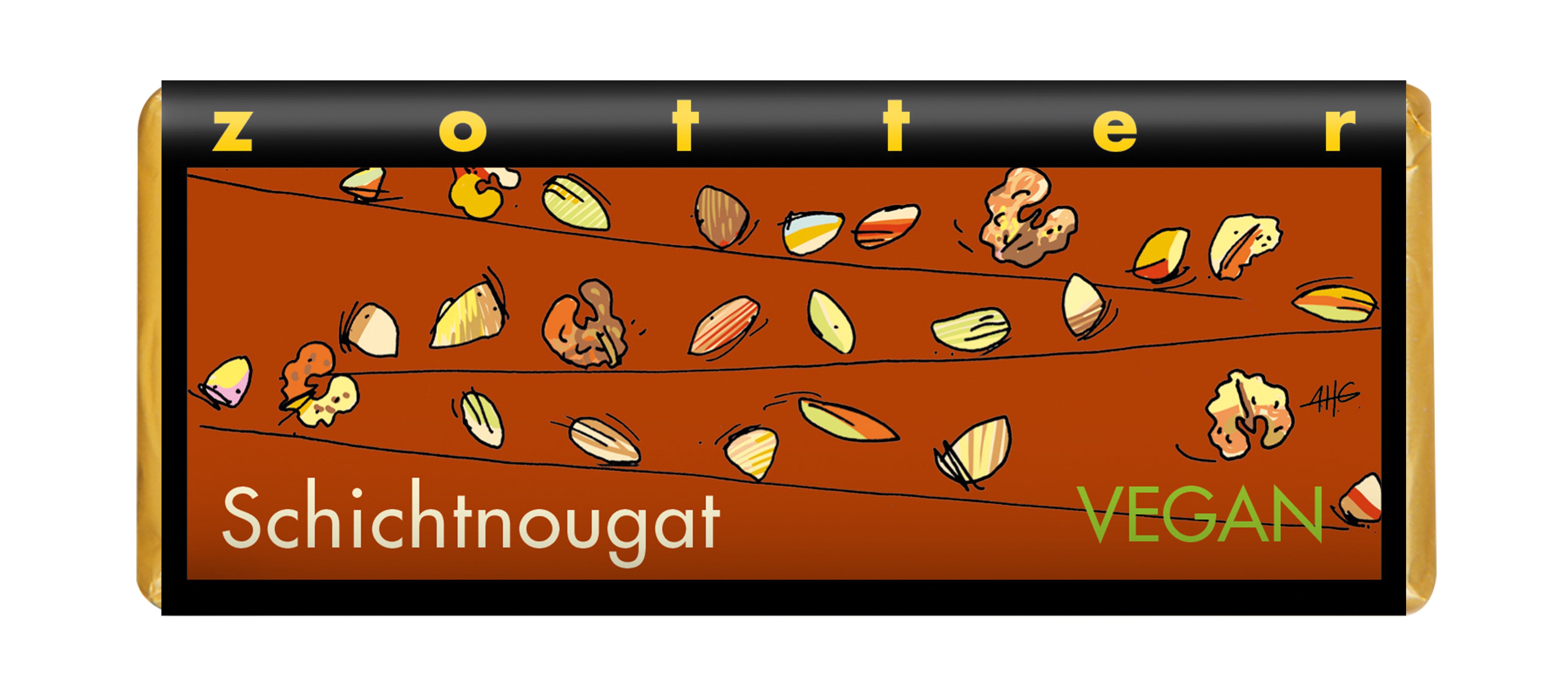 ZOTTER Schichtnougat - 70 g