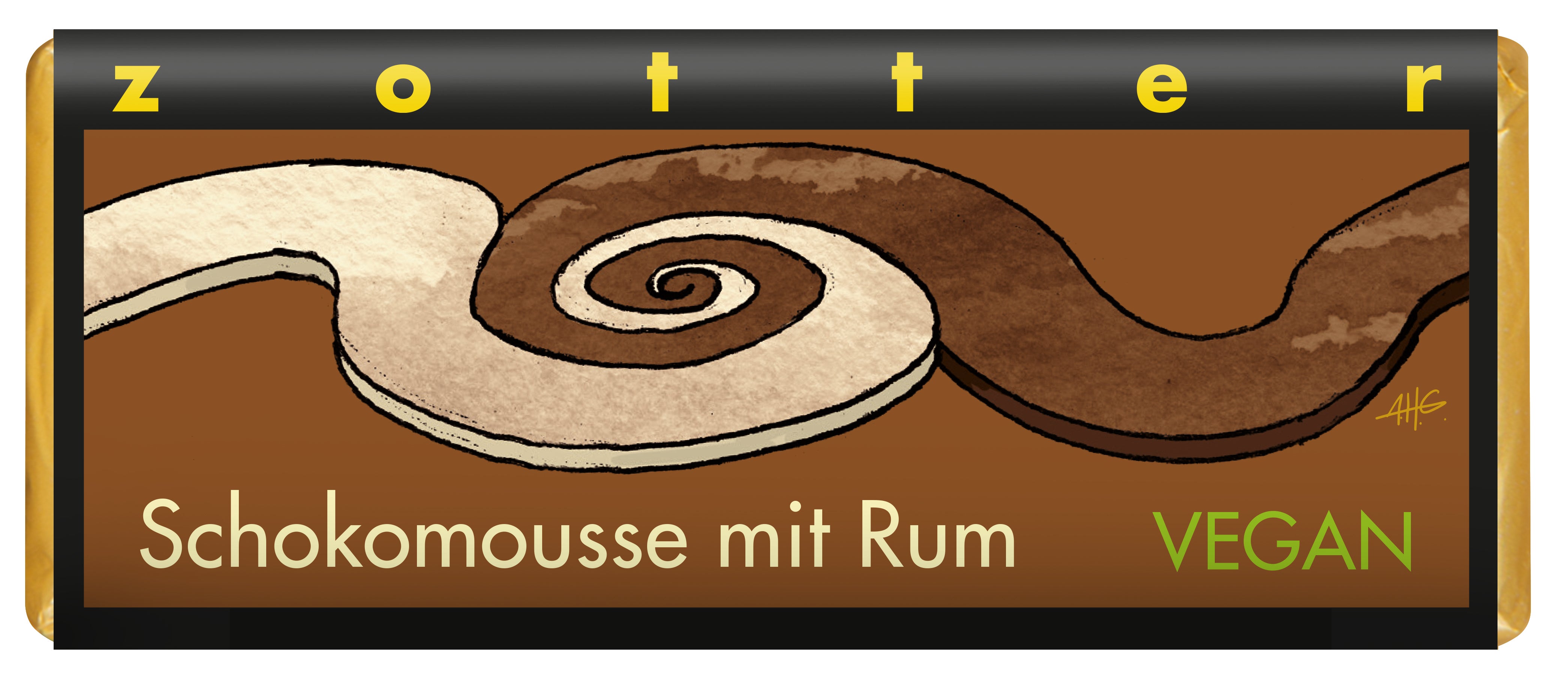 ZOTTER Schokomousse mit Rum - 70 g
