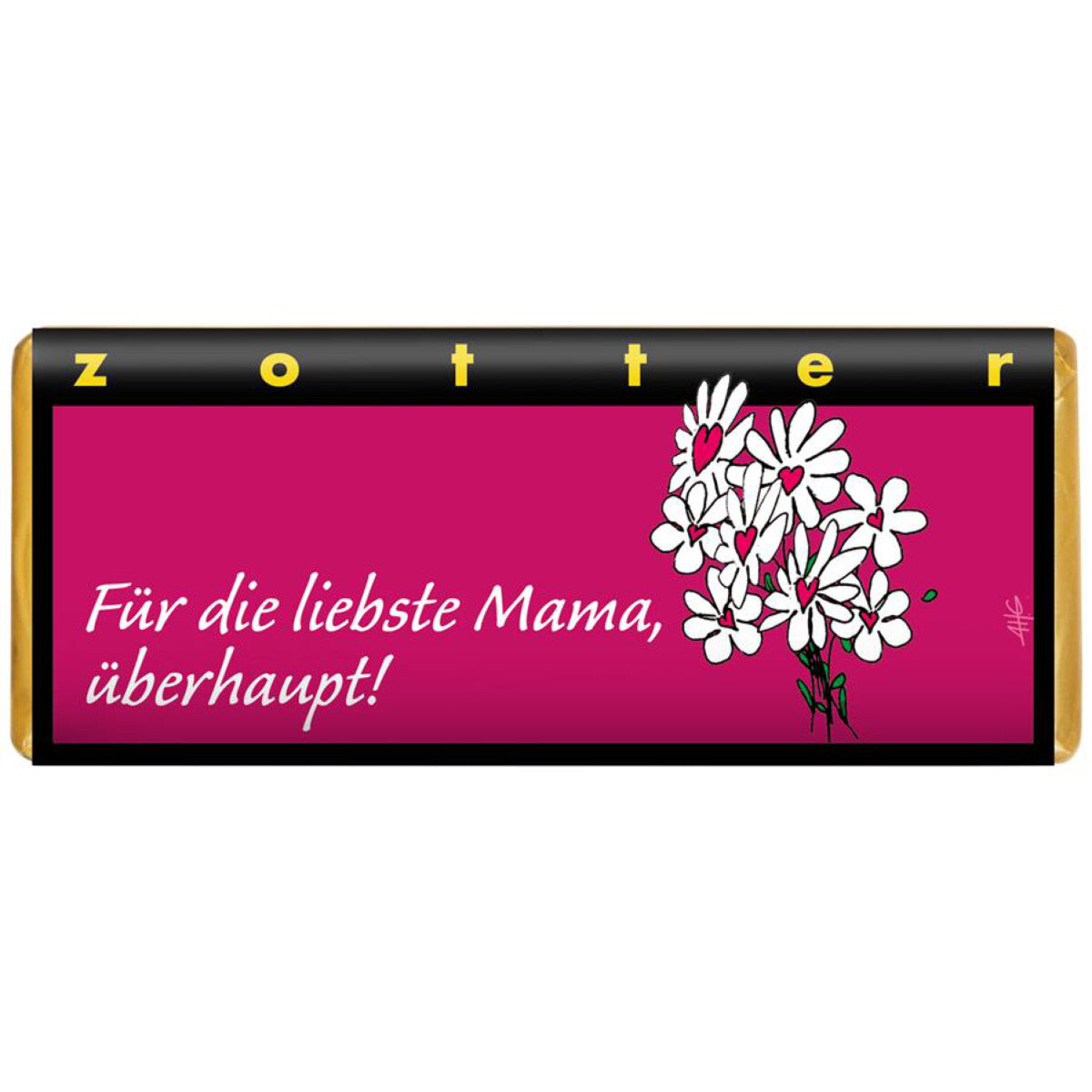ZOTTER Für die liebste Mama überhaupt - 70 g