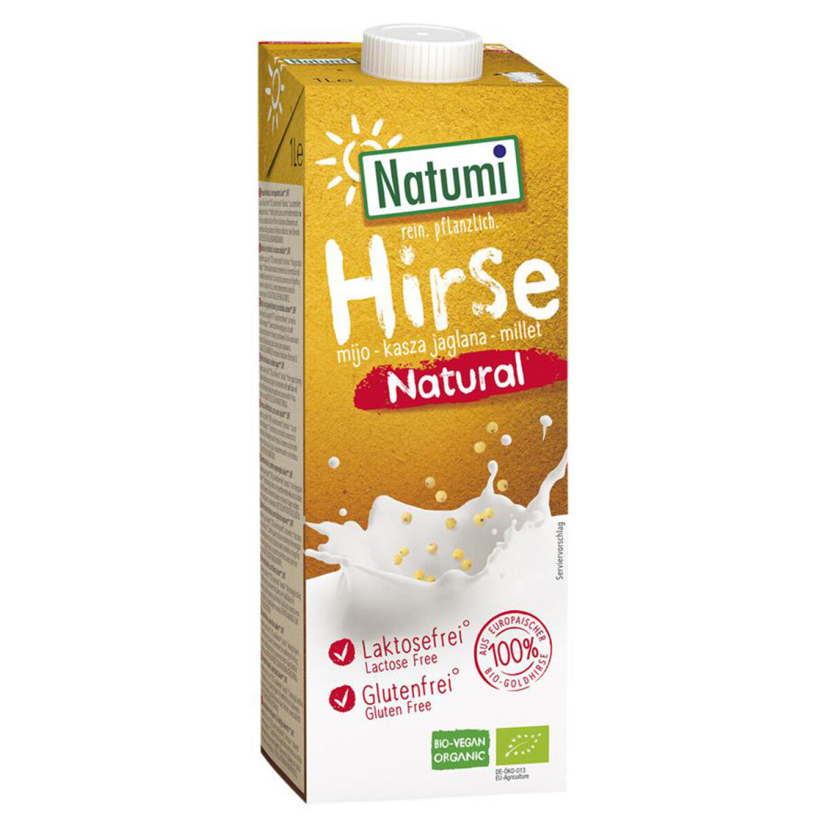 NATUMI Hirsedrink Natural - 1 l