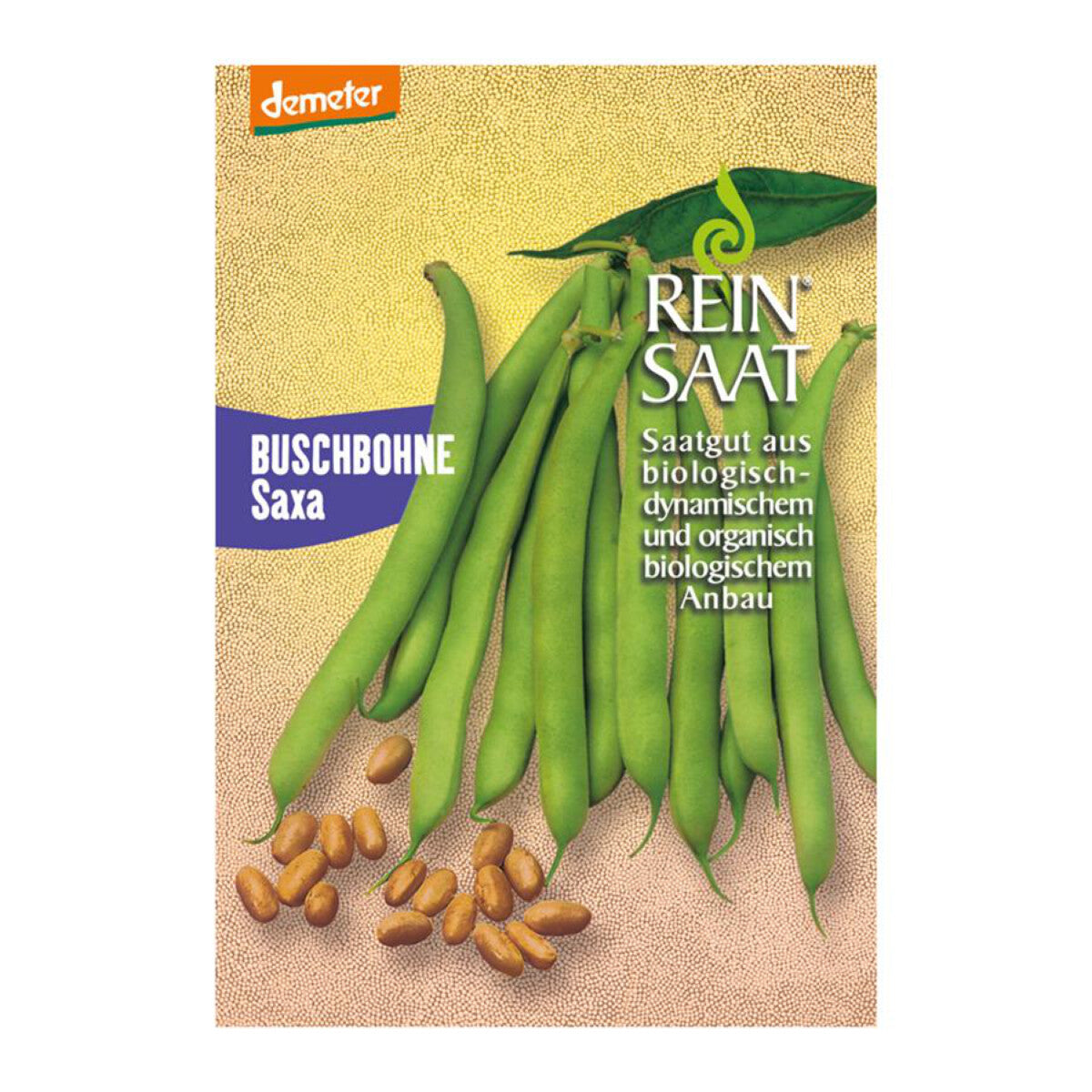 REINSAAT Buschbohne Saxa - 1 Btl