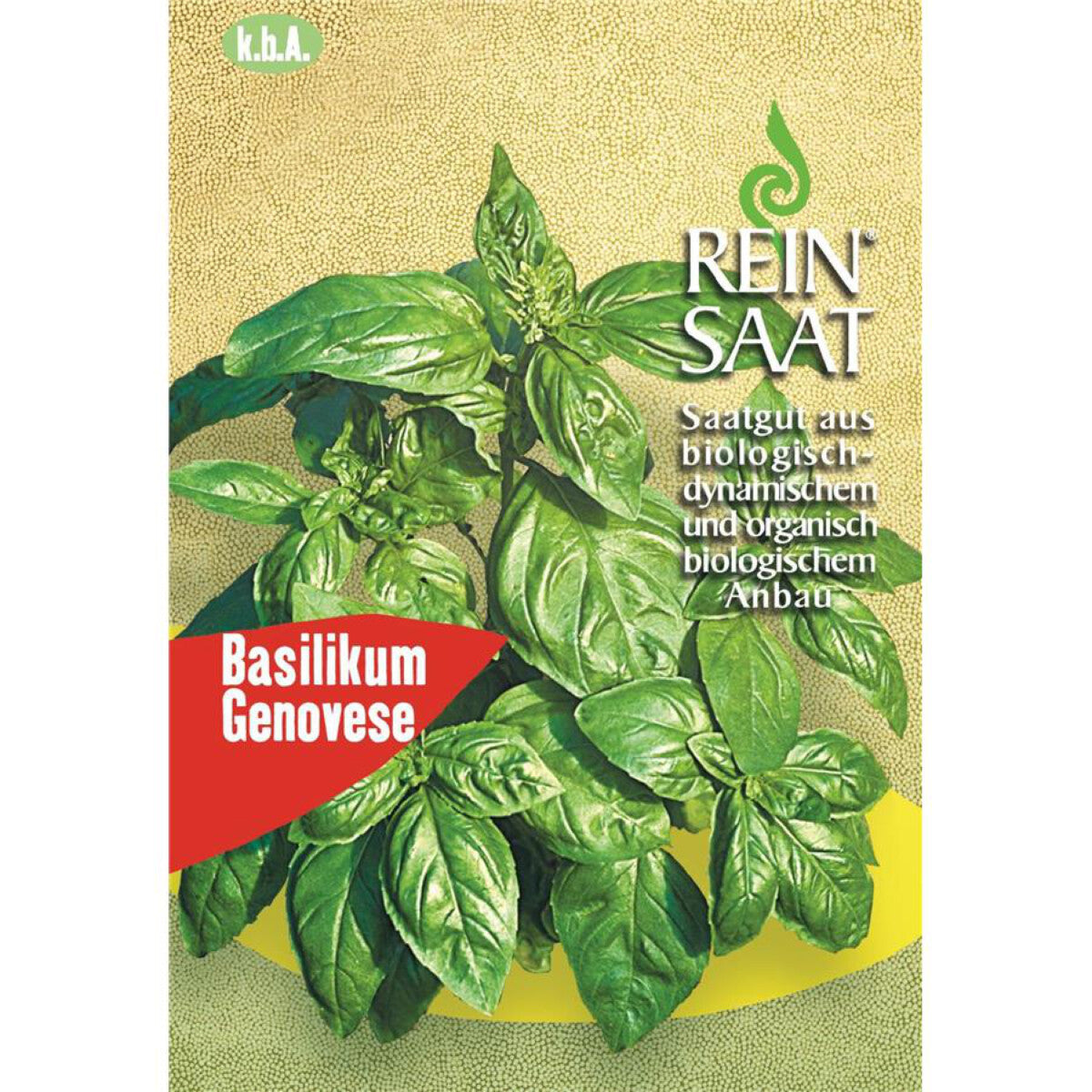 REINSAAT Basilikum Genovese - 1 Btl
