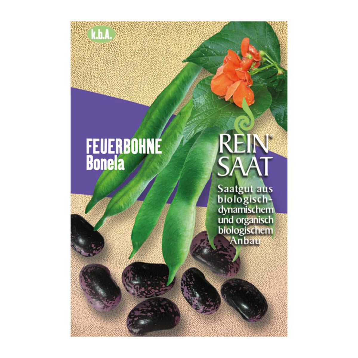 REINSAAT Feuerbohne Bonela - 1 Btl