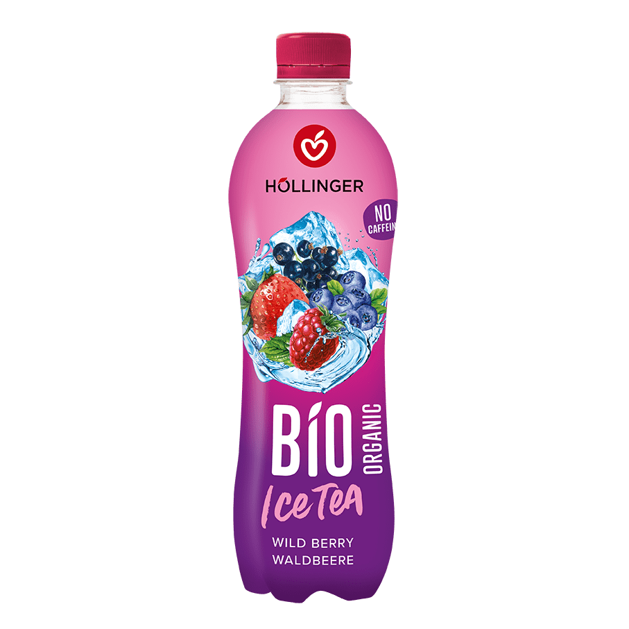 HÖLLINGER- Ice Tea Waldbeere, PET-500 ml