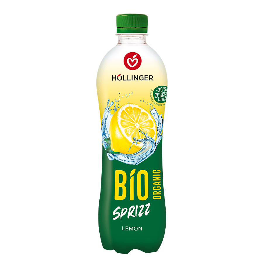 HÖLLINGER- Zitronen Sprizz, hohen fruchtanteil, PET- 500 ml