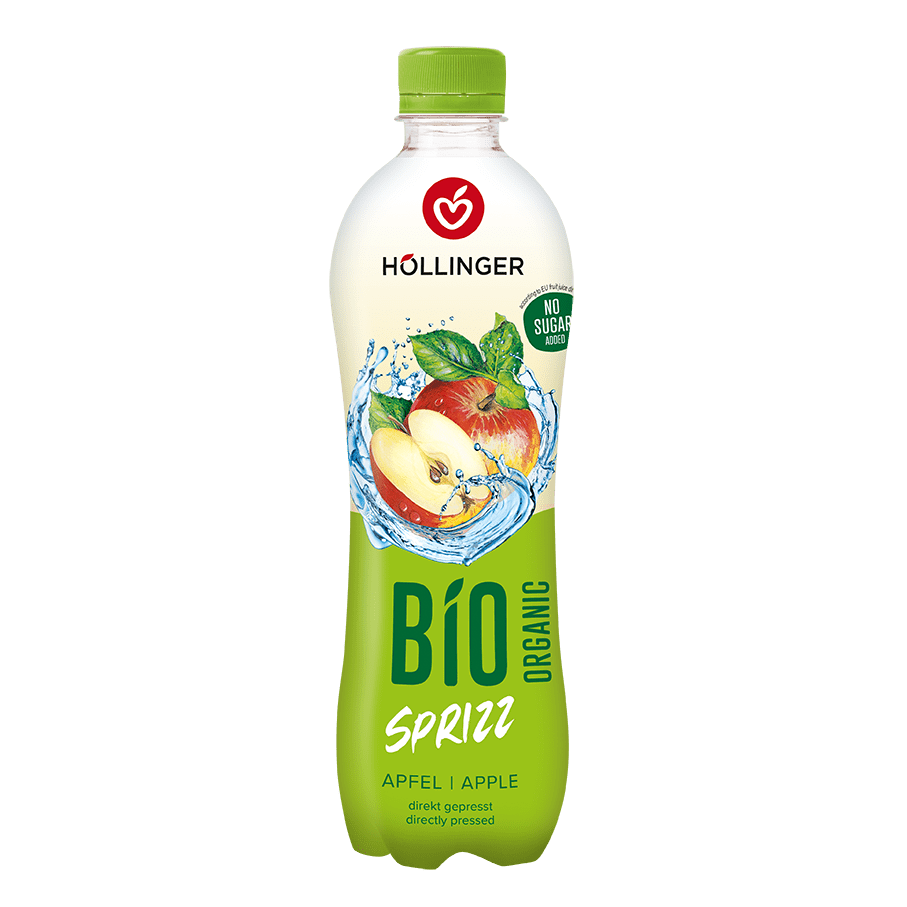 HÖLLINGER- Apfel Sprizz naturtrüb, PET-500 ml