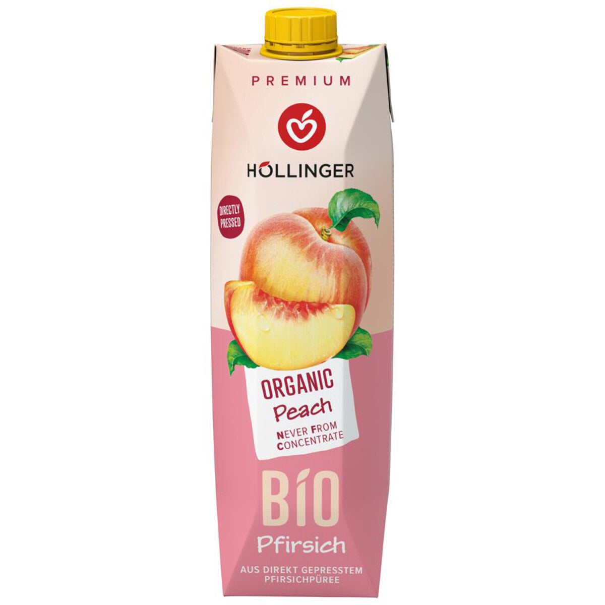 HÖLLINGER Fruchtsaft Pfirsich -  1 l