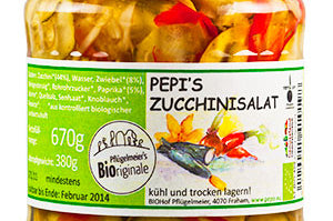 PFLÜGELMEIER PEPI´S Zucchinisalat - 720 ml