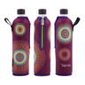DORA'S Glasflasche mit Neopren Mandala - 500 ml