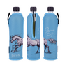 DORA'S Glasflasche aus Neopren Pferd - 500 ml