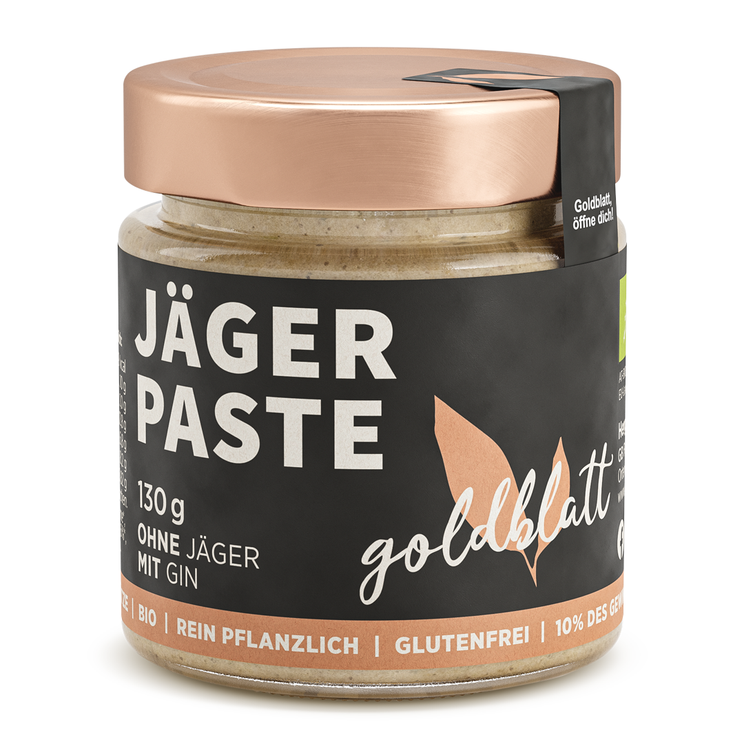 GOLDBLATT Jägerpaste wie Wildpastete vegan - 130 g
