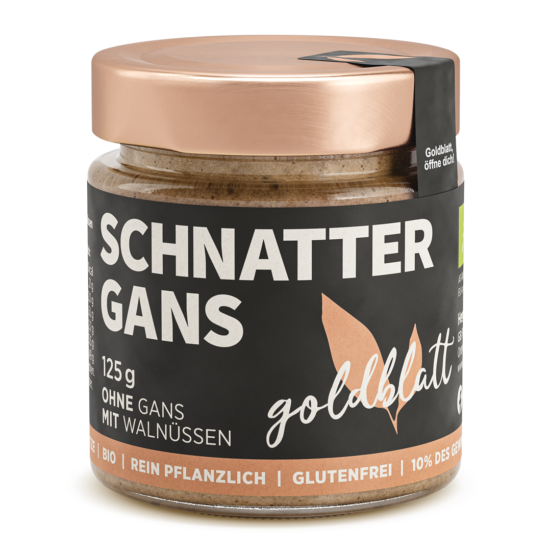GOLDBLATT Schnattergans wie Gänseleber vegan - 125 g
