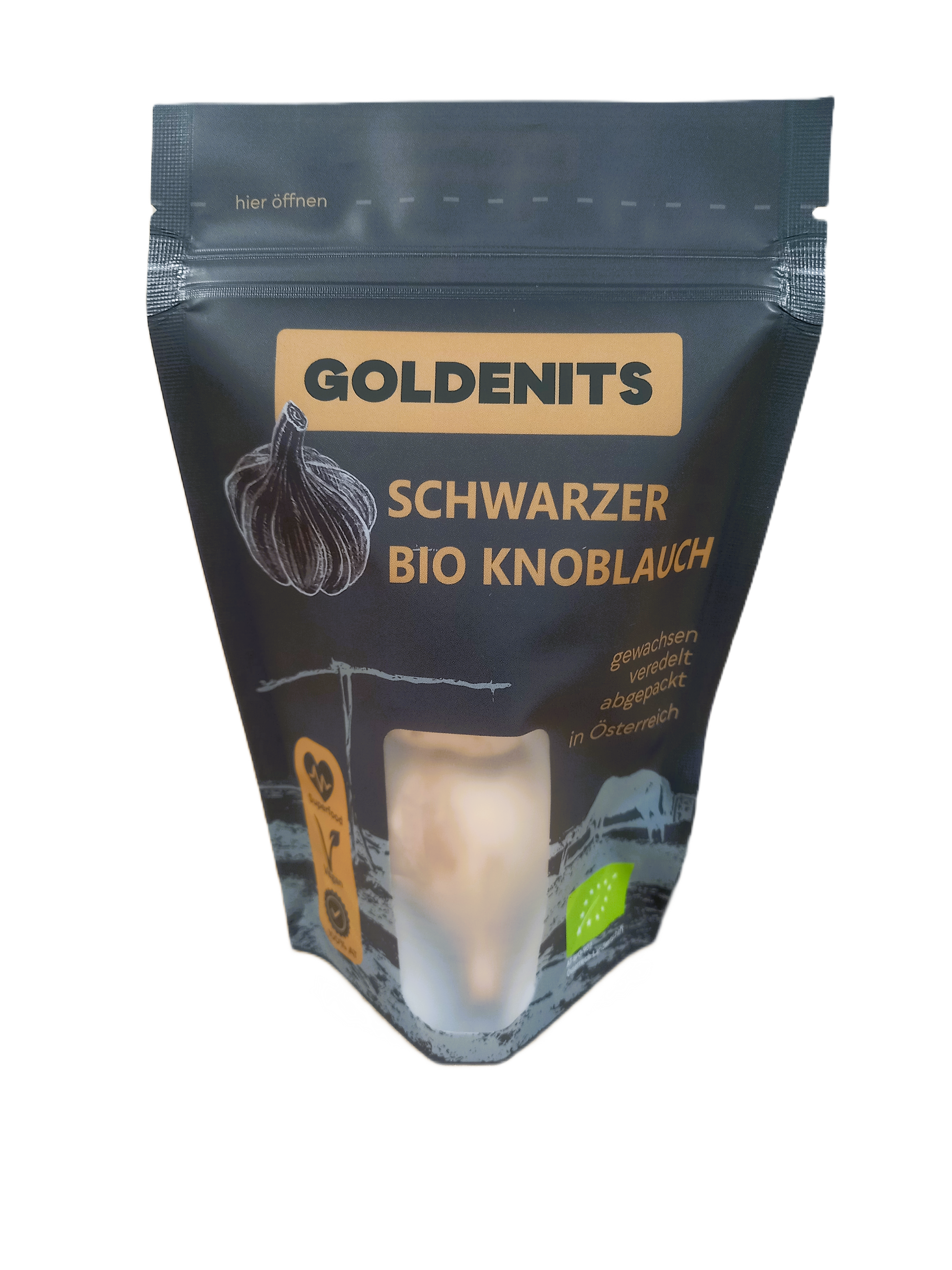 GOLDENITS Schwarzer Knoblauch - 1 Pkg.