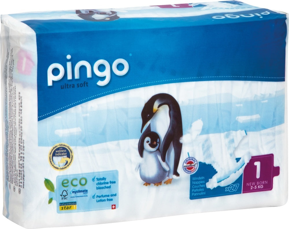 PINGO Windeln New Born 2-5 Kilo - 27 Stk.