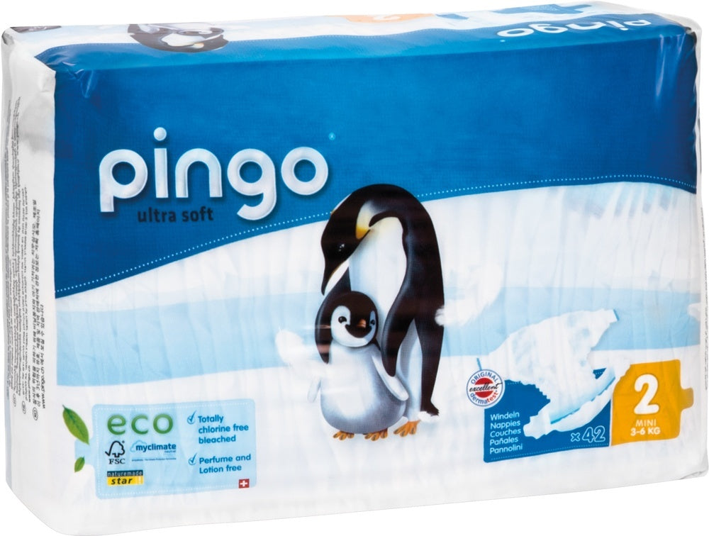PINGO Windeln Mini 3-6 Kilo - 42 Stk.