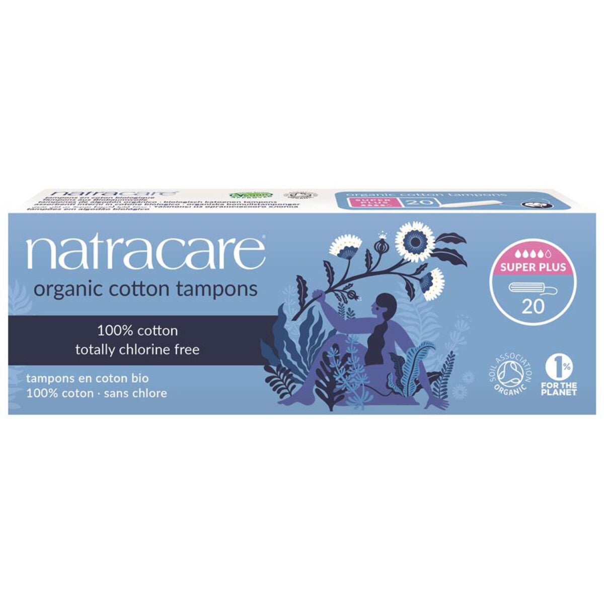 NATRACARE Tampons digital super plus - 20 Stk.