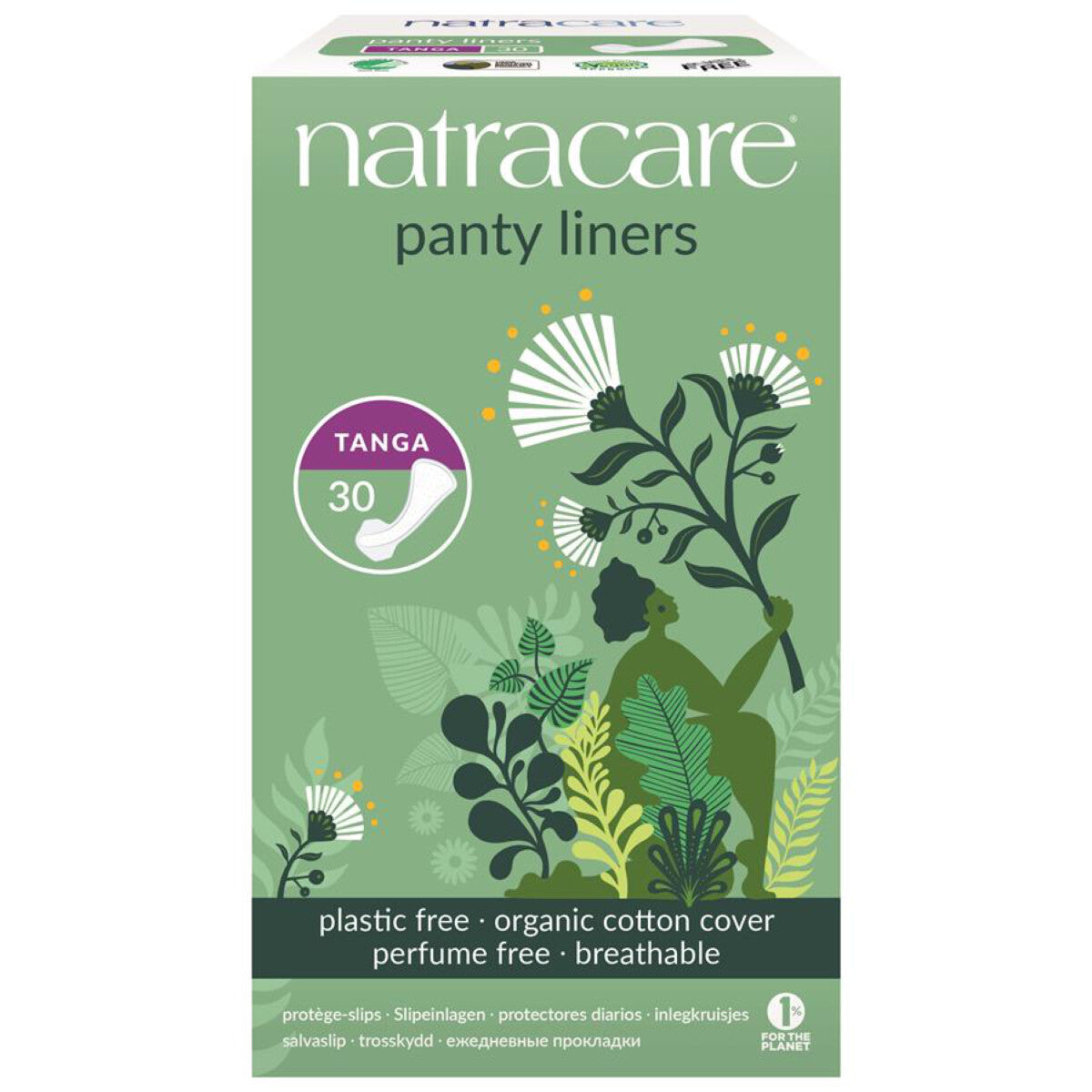 NATRACARE Slipeinlagen Tanga/String - 30 Stk.