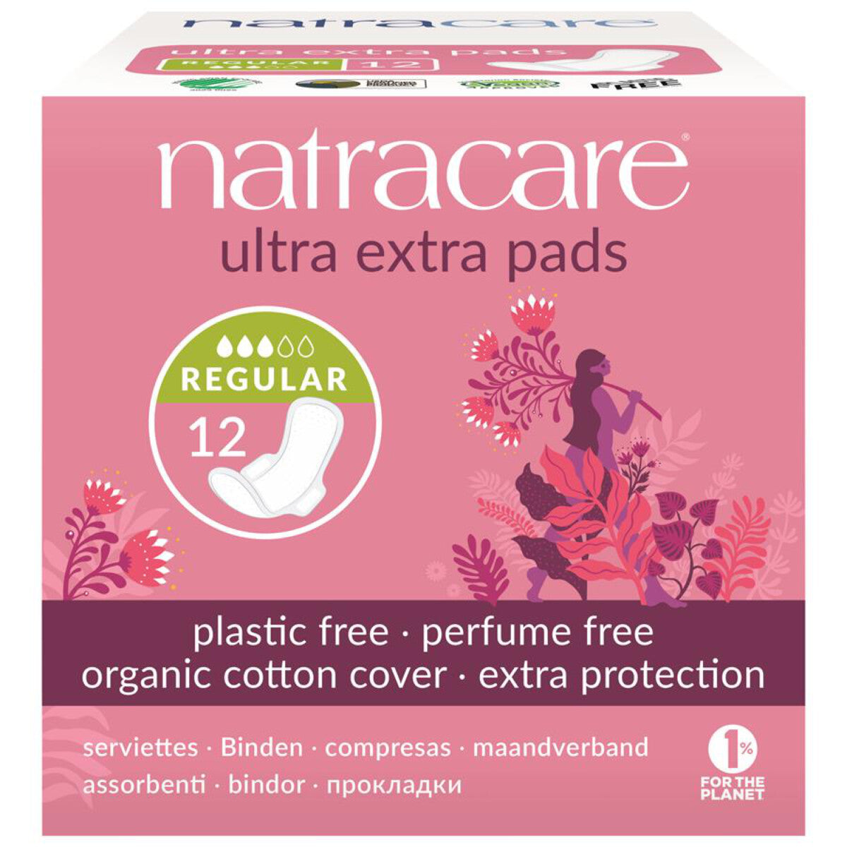 NATRACARE Ultra extra Pads - 12 Stk.
