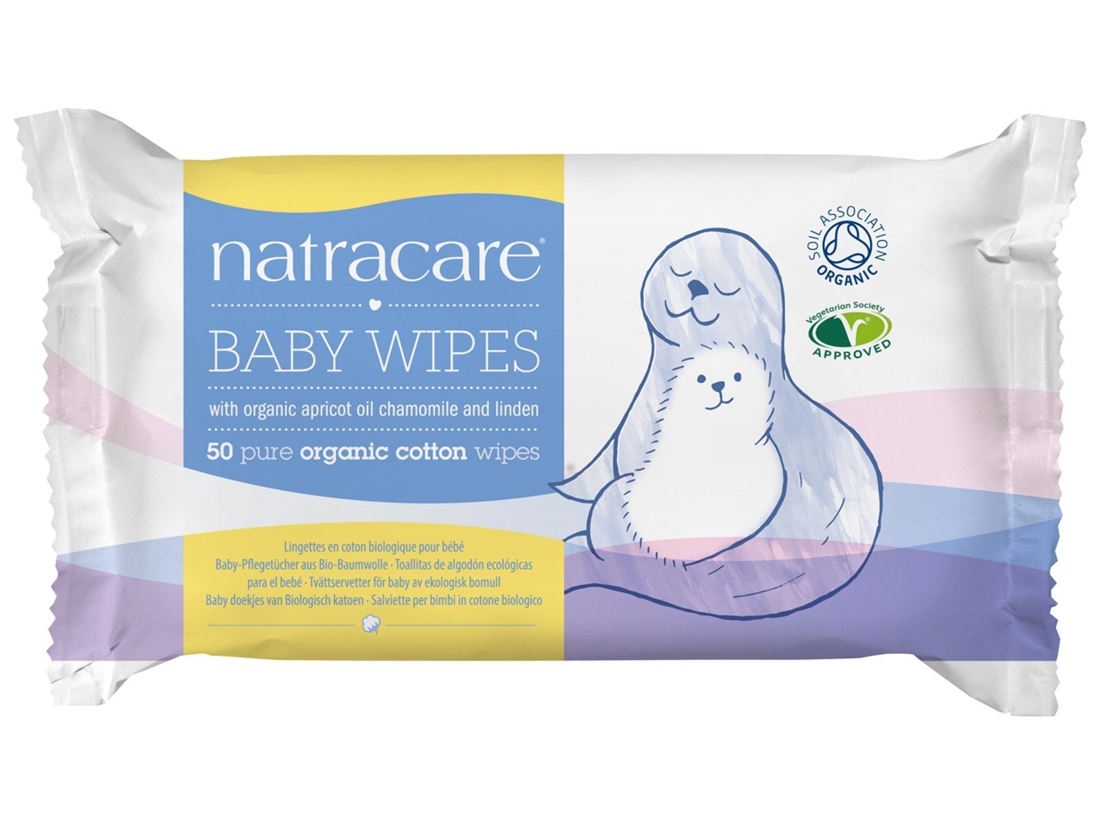 NATRACARE Baby-Pflegetücher - 50 Stk.