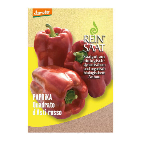 REINSAAT Paprika Quadrato d'asti Rosso – 1 Beutel 