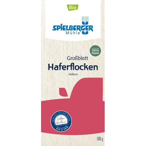 SPIELBERGER Haferflocken Großblatt, glutenfrei - 475 g