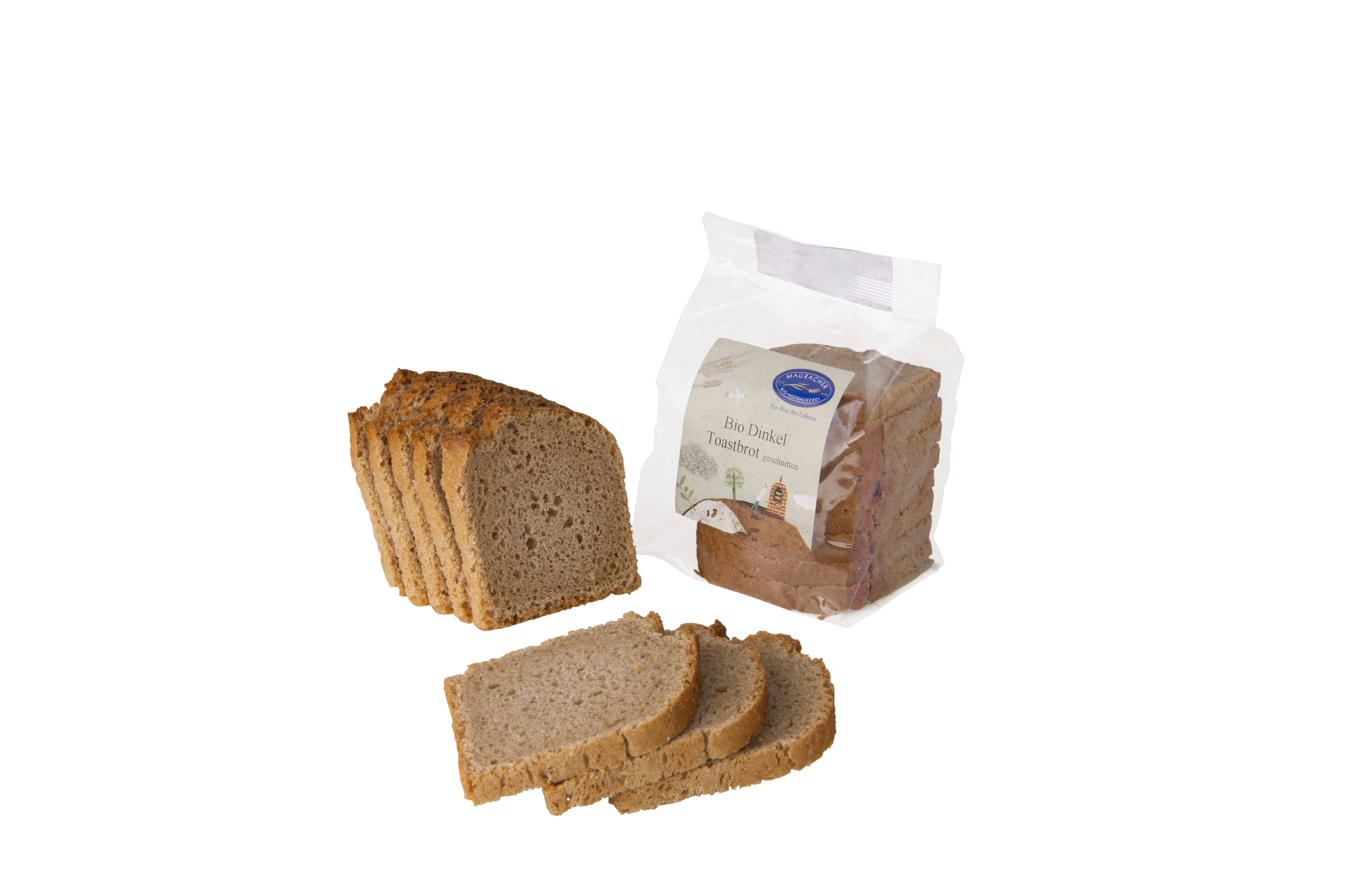 MAURACHER Dinkel Toastbrot, geschnitten - 250 g