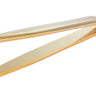 CANAL Haarpinzette klauenförmig gebogen vergoldet – 9 cm