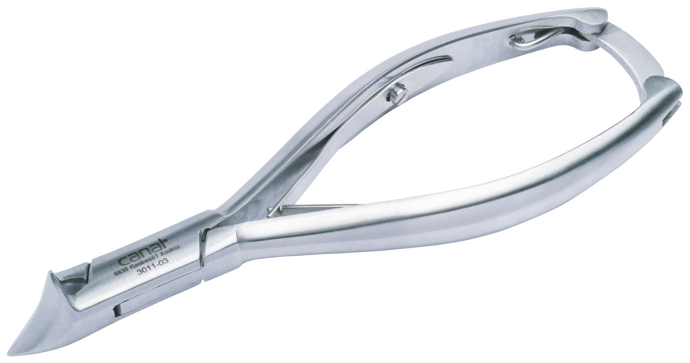 CANAL Kopfschneider zwei Spitzen rostfrei - 14 cm 