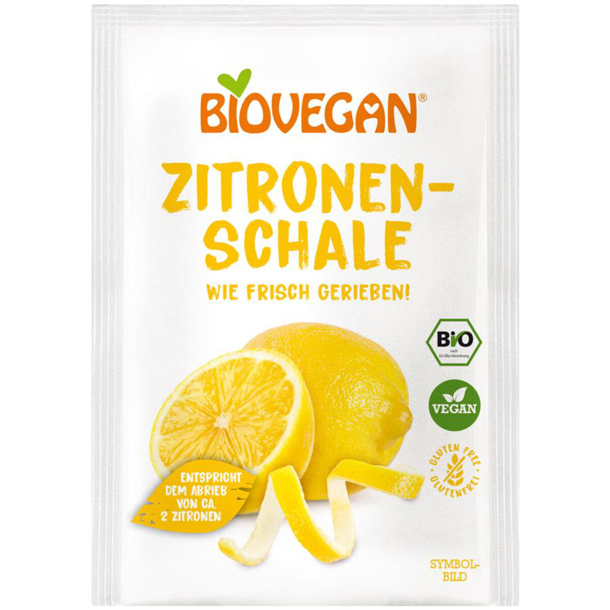 BIO VEGAN Zitronenschale - 9 g