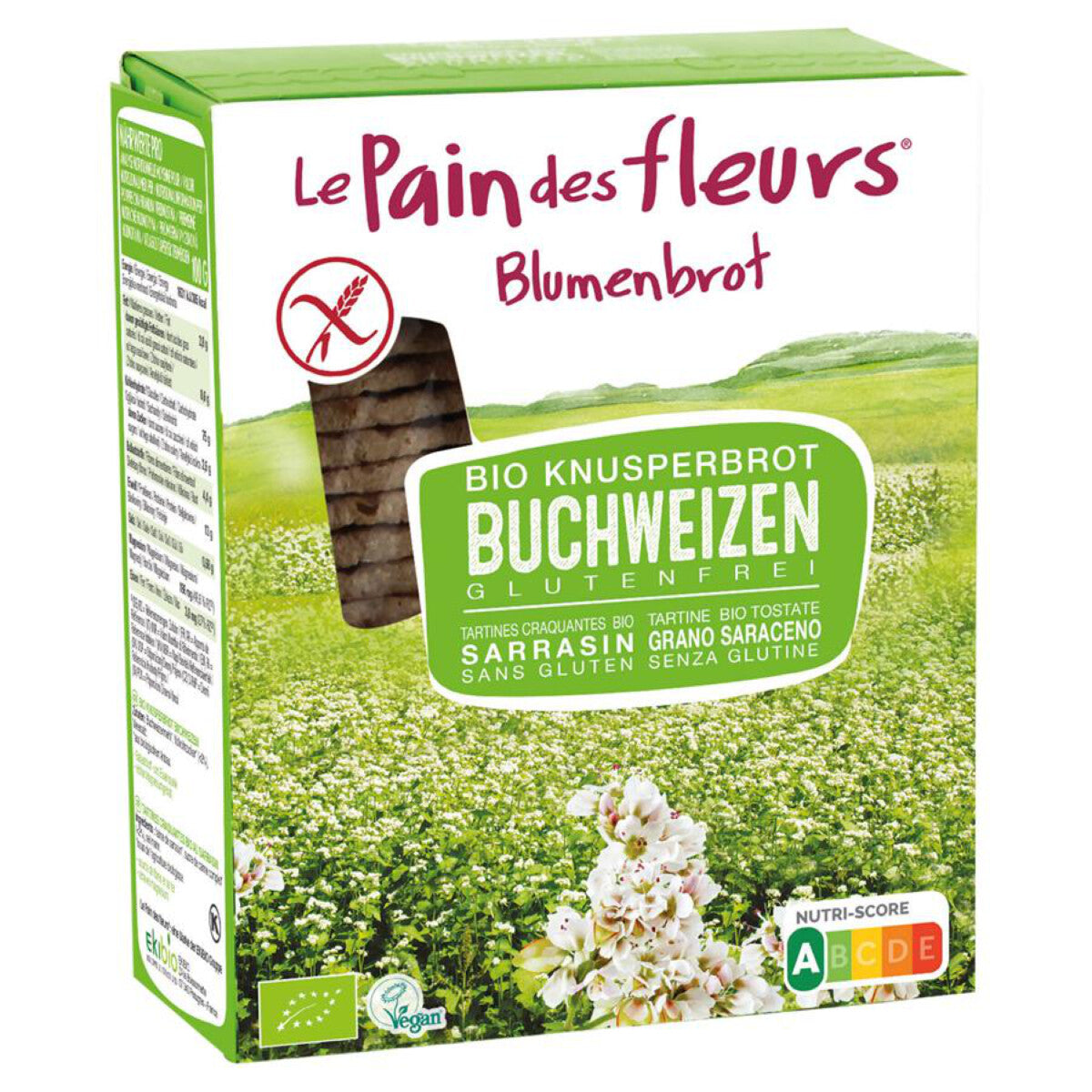 BLUMENBROT Knusperbrot Buchweizen - 150 g