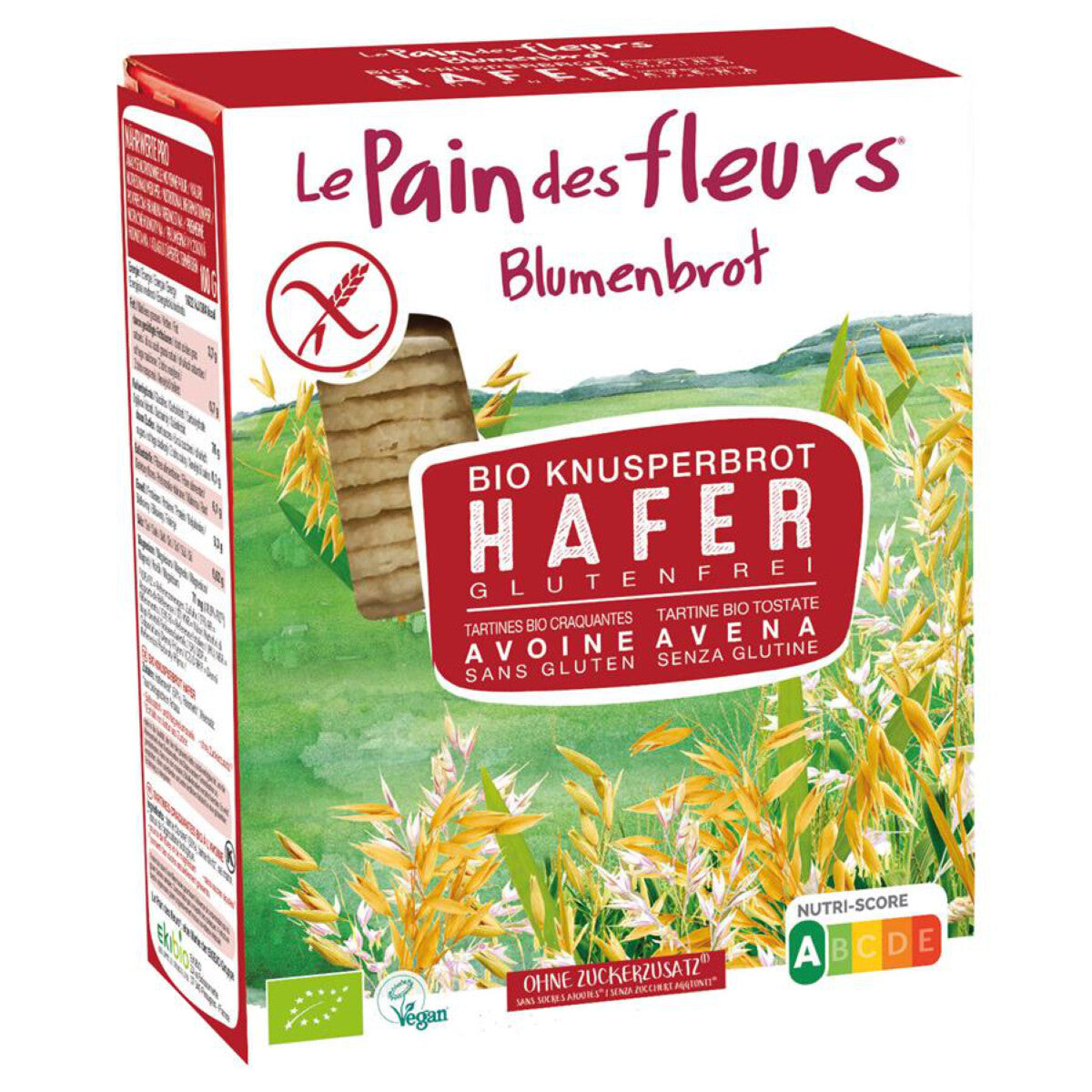BLUMENBROT Knusperbrot Hafer - 150 g