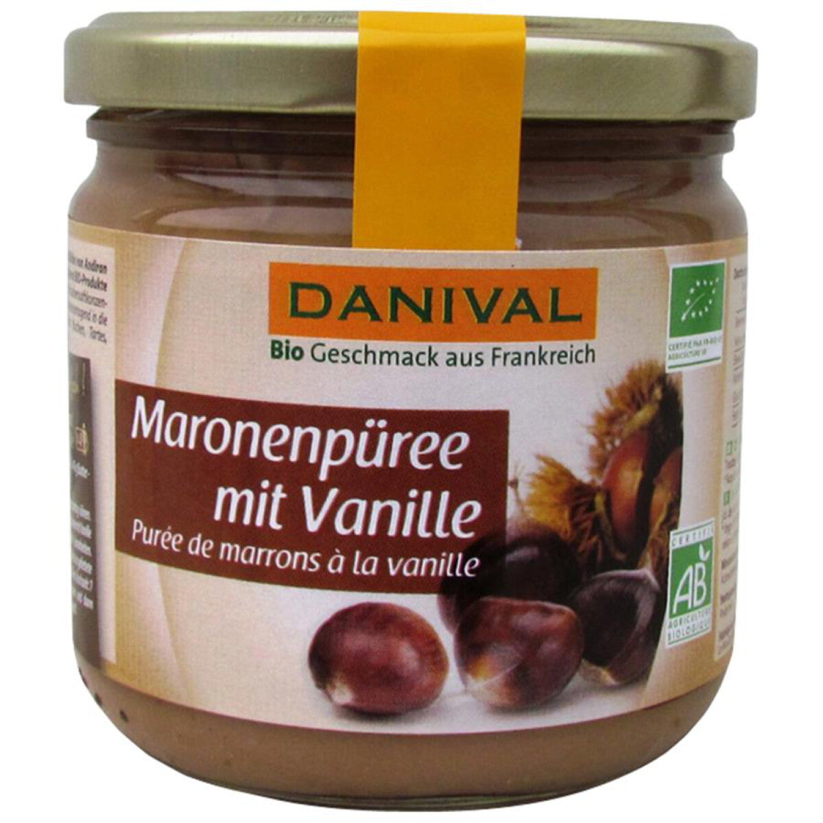 DANIVAL Maronenpüree mit Vanille - 380 g