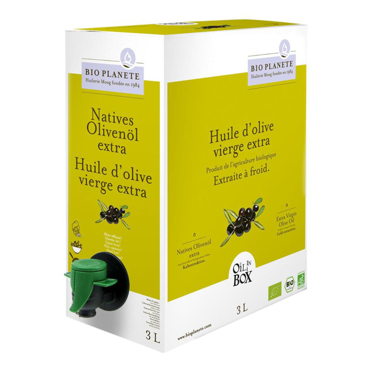 BIO PLANETE Olivenöl nativ extra - 3 l