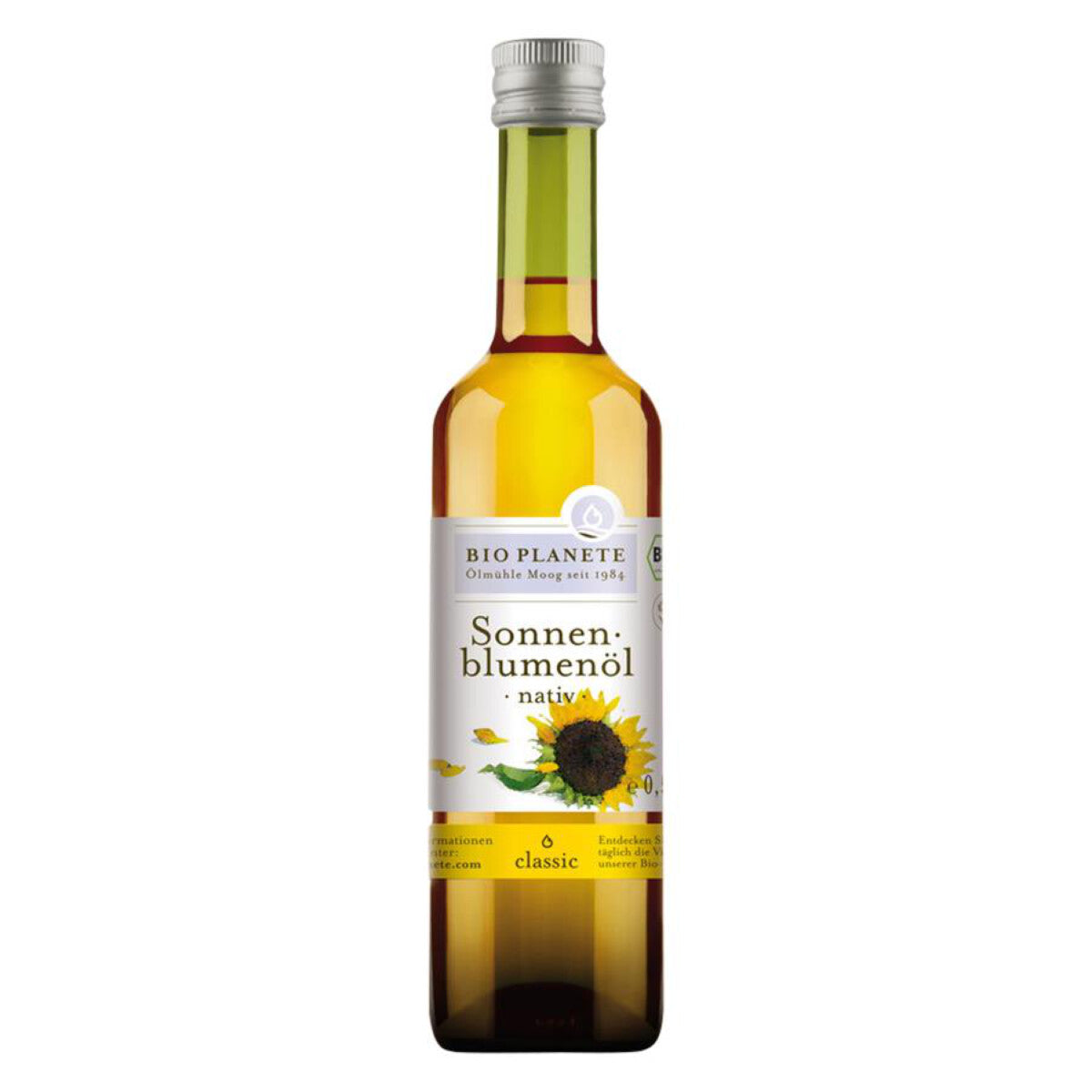 BIO PLANETE Sonnenblumenöl nativ extra -500 ml 