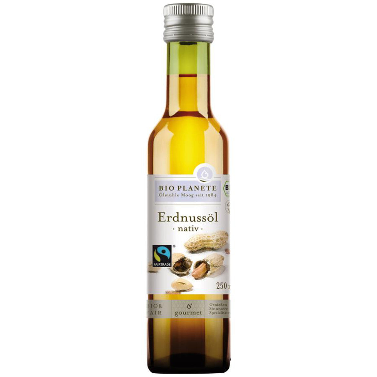BIO PLANETE  Erdnussöl nativ - 250 ml 
