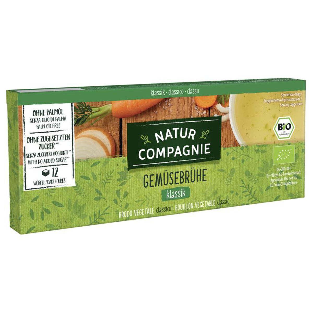 NATUR COMPAGNIE Klare Gemüsebrühe - 126 g