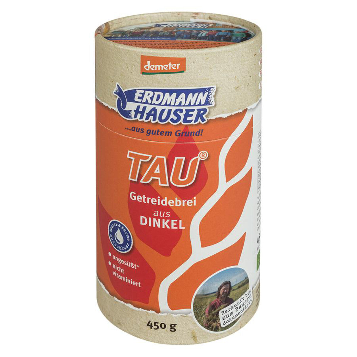 ERDMANNHAUSER Tau aus Dinkel - 450 g